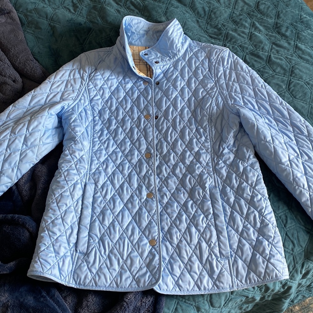 L.L.Bean Diamond Quilt Stitch Coat - Picture 7 of 10